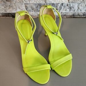 MARTINEZ Vibrant Green Women's Heels Shoes